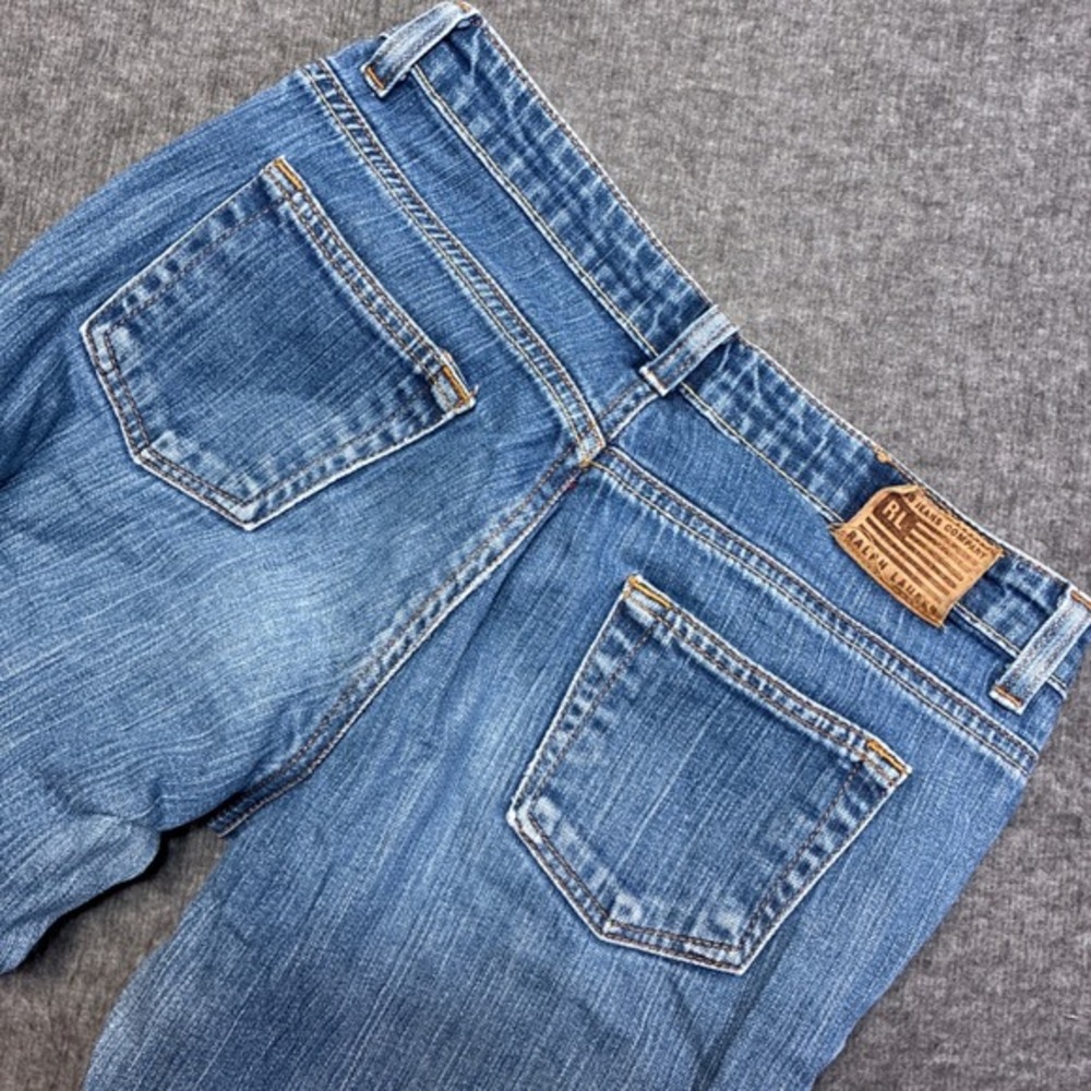 Polo Jeans Co Ralph Lauren Bootcut Jeans Womens 4 Blue Stretch Modern Low Rise‎